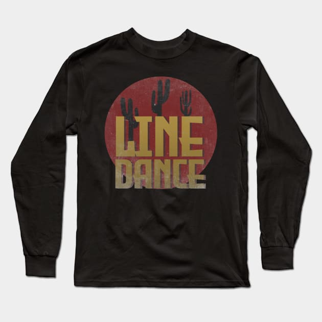 Line-Dance Long Sleeve T-Shirt by atrevete tete